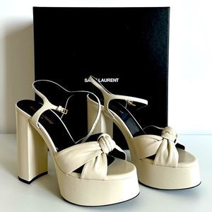 SAINT LAURENT Bianca Platform Sandals